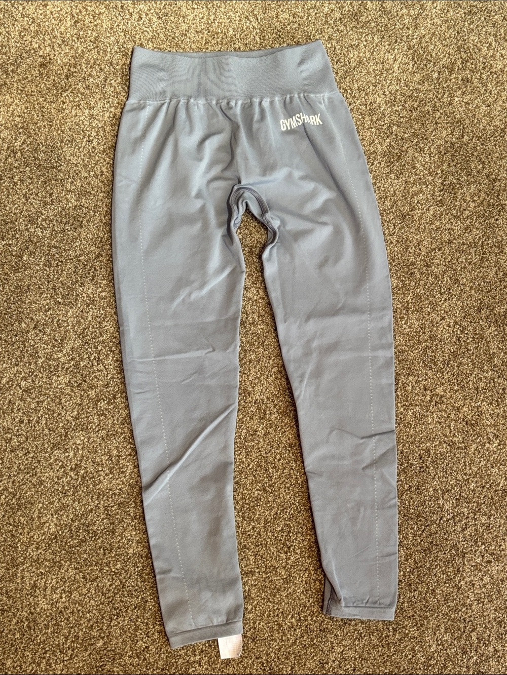 Gymshark Gray High-Waist Performance Leggings